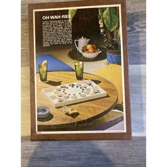 Vintage Oh-Wah-Ree  1962 3M Bookshelf Board Game - Picture 7 of 9
